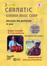 Load image into Gallery viewer, Global Carnatic Summer Camp 2024
