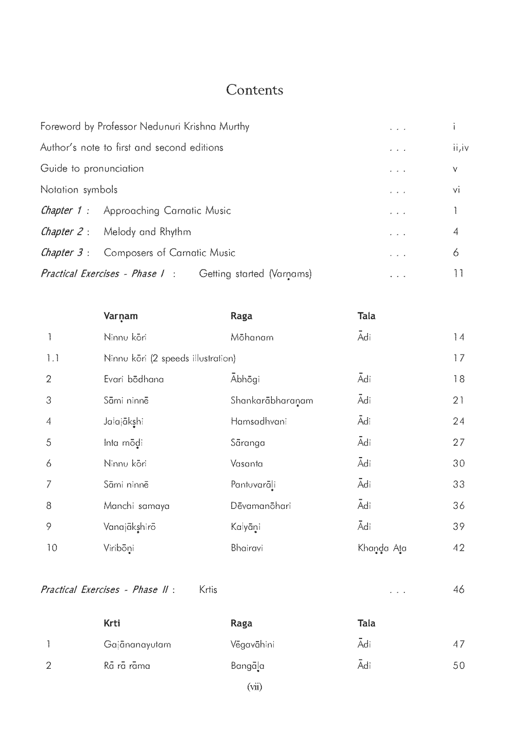 Perfecting Carnatic Music Level II – Varnams & Krtis – Ebook